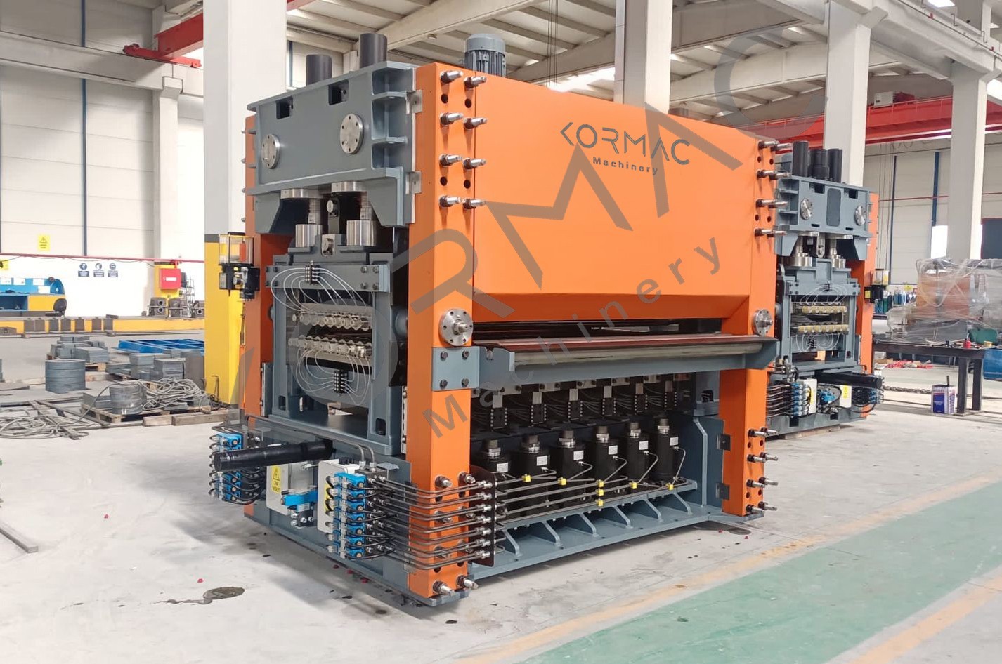 KORMAC - Sheet Metal Straightening & Leveling Machine (Leveler)