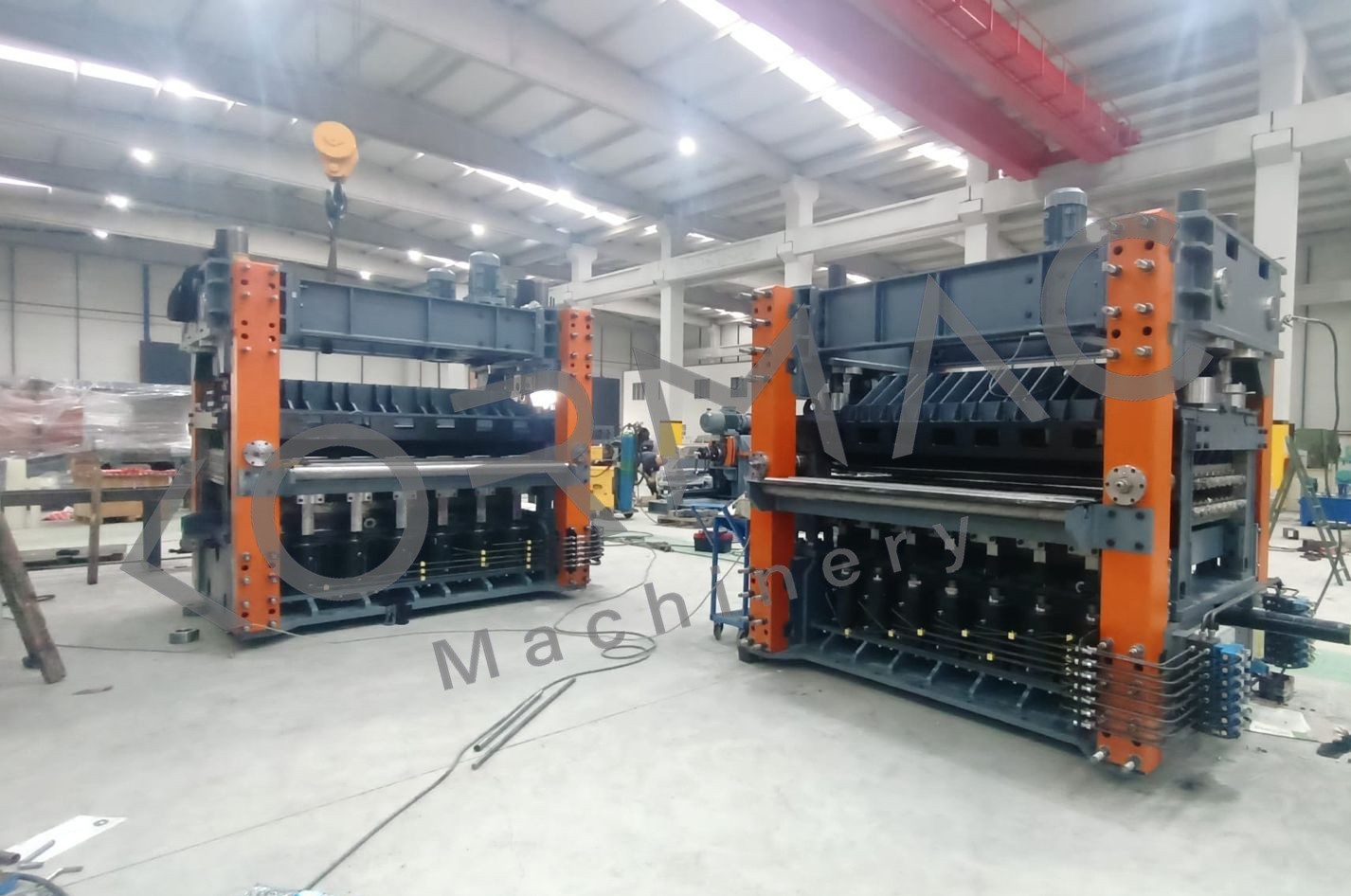 KORMAC - Sheet Metal Straightening & Leveling Machine (Leveler)